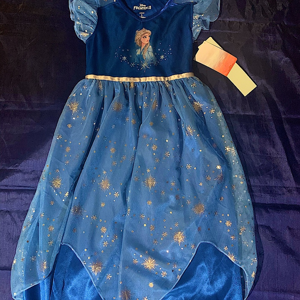 Vestido de niña de frozen